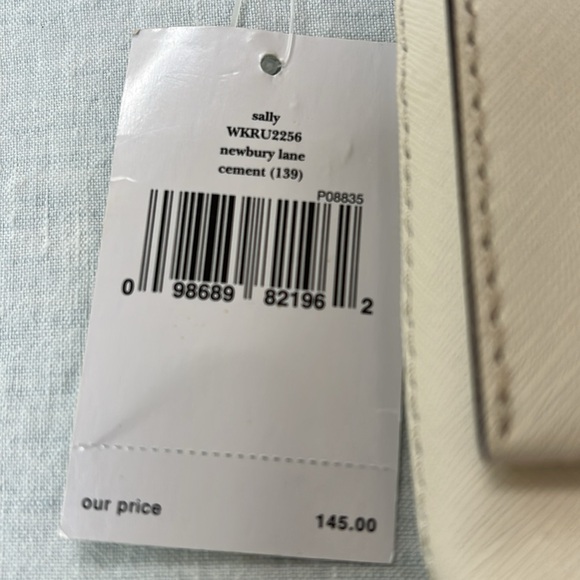 NWT Kate Spade Newbury Lane Sally Crossbody in Cement - Picture 2 of 8